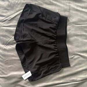 Women's Black Athletic Shorts